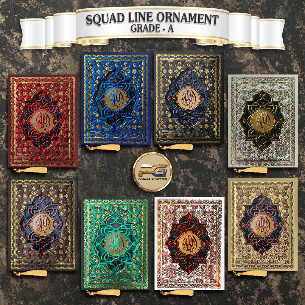 

COVER BUKU YASIN | SQUADLINE ORNAMENT GRADE-A