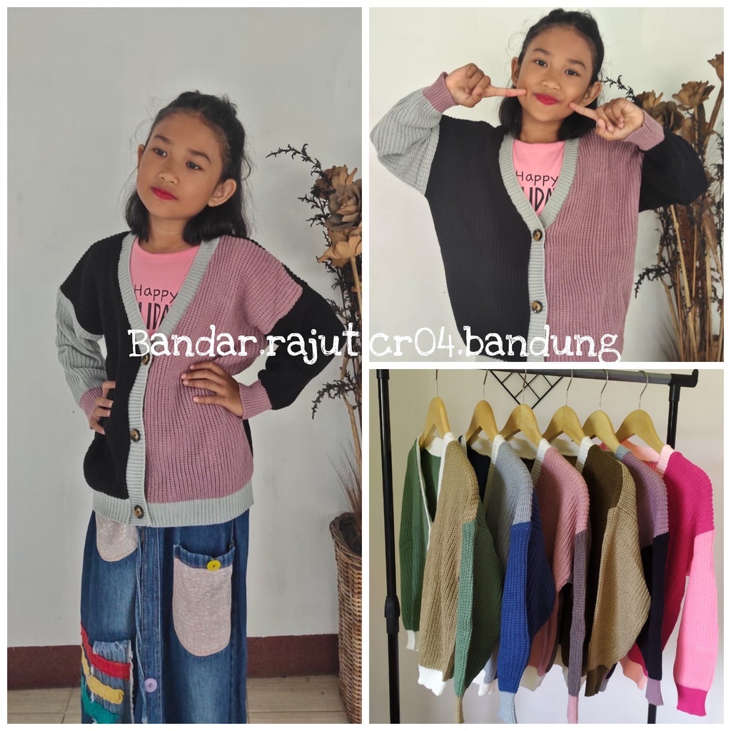 CARDIGAN COMBO MIX PUTRI ANAK BRANDED 7 GATE