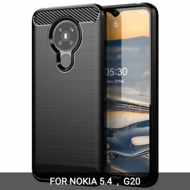 case Nokia G20 Nokia 5.4 softcase silicon cover casing carbon