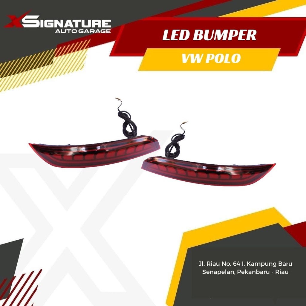 LED BUMPER / LED MATA KUCING VW POLO 3 FUNGSI