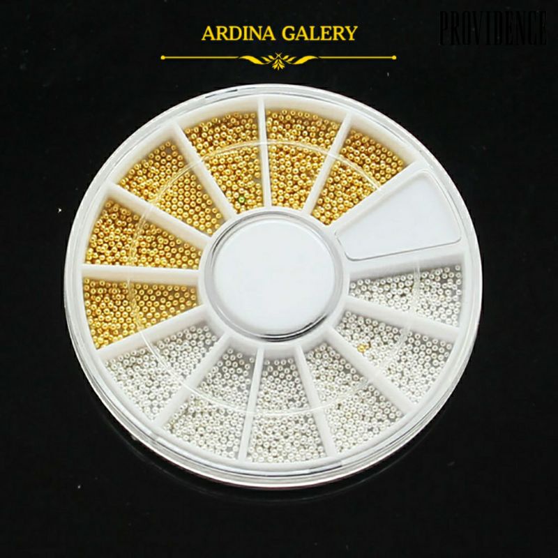 Caviar Beads// Asesorise Nail Art// Dekorasi Nail Art