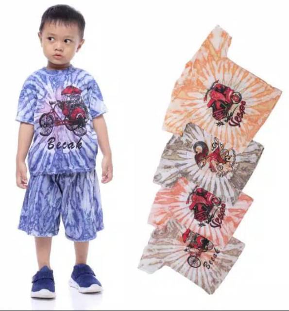 BAJU ANAK SETELAN PENDEK MOTIF GAMBAR LUCU KARTUN MURAH BAJU ANAK MURAH PAKAIAN ANAK COWOK JERSEY