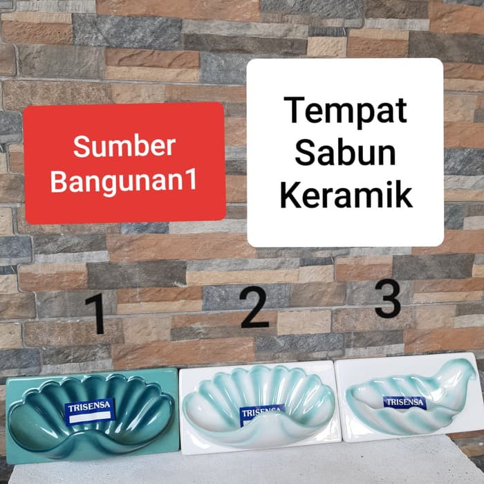 Tempat Sabun Kramik Keramik tempel tembok