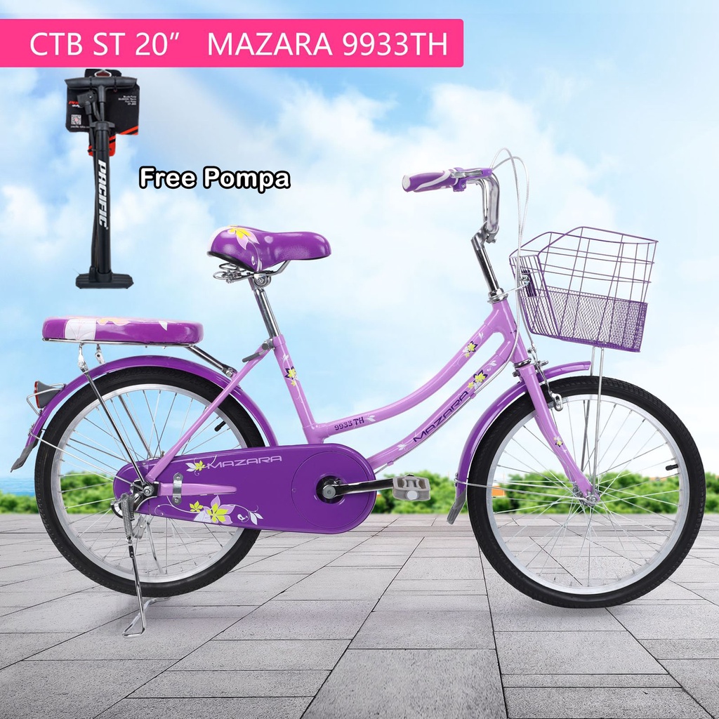 sepeda mini mazara 9933TH sepeda mini anak perempuan sepeda mini 20 inch