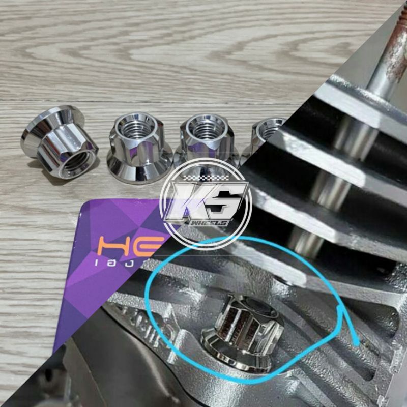 Jual Mur Probolt Stainless Mur Topi Atau Mur M Original Heng Thailand Biji Shopee Indonesia