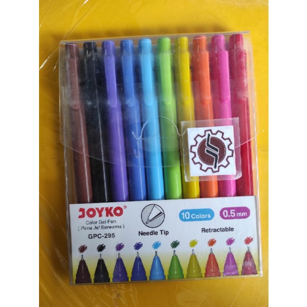 

Pen warna Joyko GPC-295 (10 warna) per set