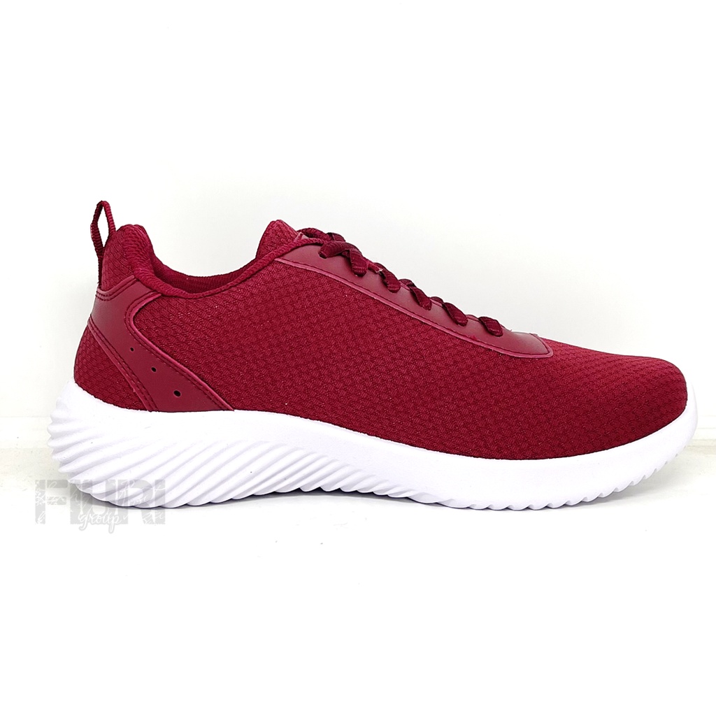 FIURI - Ando Original - CIELLO 39-43 MAROON - Sepatu Kets Pria - Sepatu Sneakers Pria - Sepatu Olahraga Sport Pria - Sepatu Casual - Sepatu Jogging Lari Fitness Gym Senam Pria - Sepatu Sekolah Bertali SMP SMA