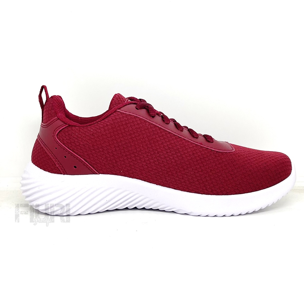 FIURI - Ando Original - CIELLO 39-43 MAROON - Sepatu Kets Pria - Sepatu Sneakers Pria - Sepatu Olahraga Sport Pria - Sepatu Casual - Sepatu Jogging Lari Fitness Gym Senam Pria - Sepatu Sekolah Bertali SMP SMA