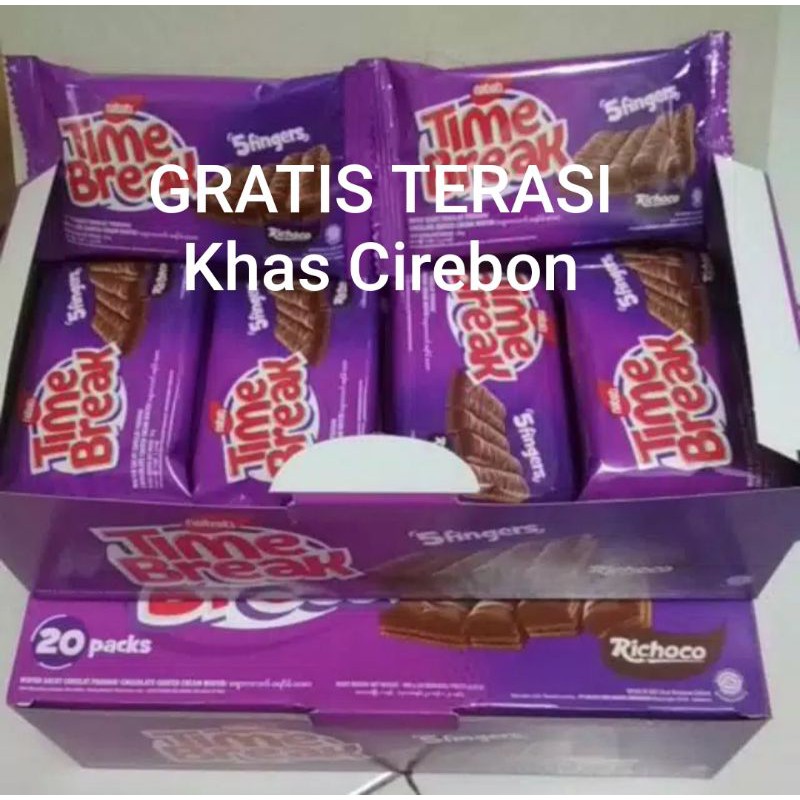 

Nabati time break coklat dan keju dijamin enak box isi 20pcs