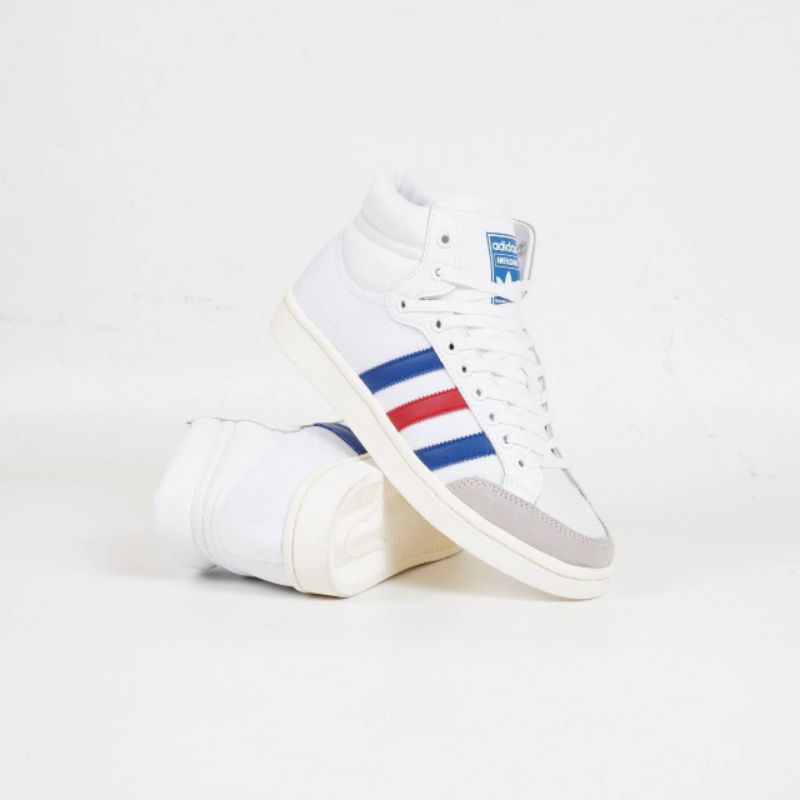 Adidas Americana Hi Cloud White Blue Red