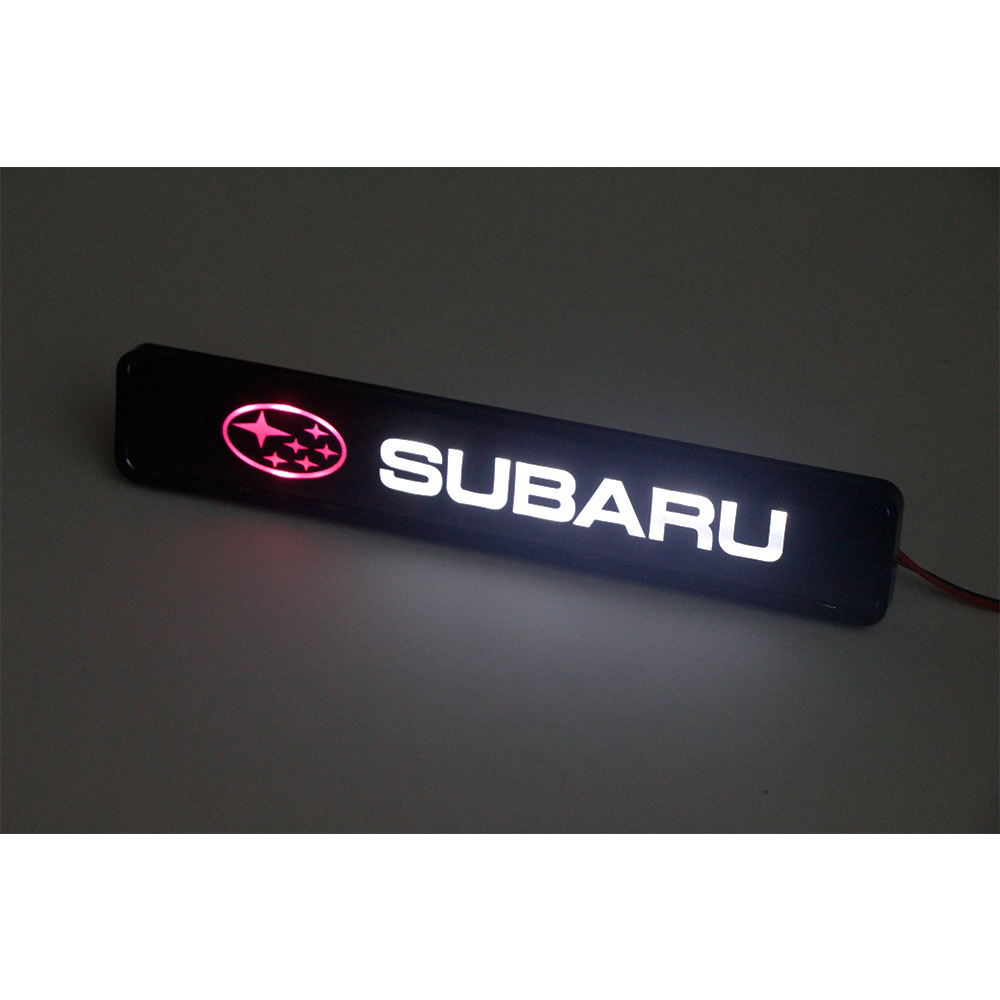 Stiker Emblem Logo Subaru Legacy Outback Forester Impreza Wrx Brz Subaru Xv Dengan Lampu Led Untuk Depan Mobil