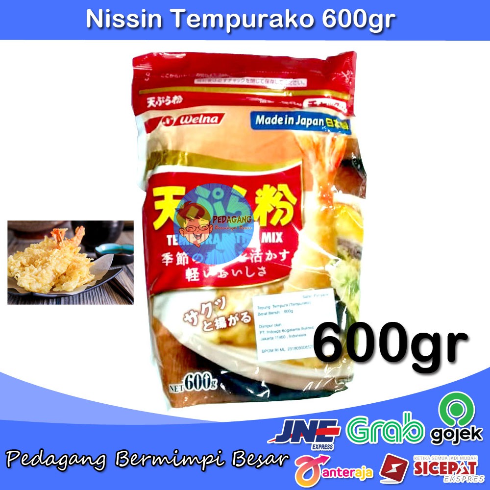 Nissin Seifun Tempurako 600gr Original | Tepung Tempura