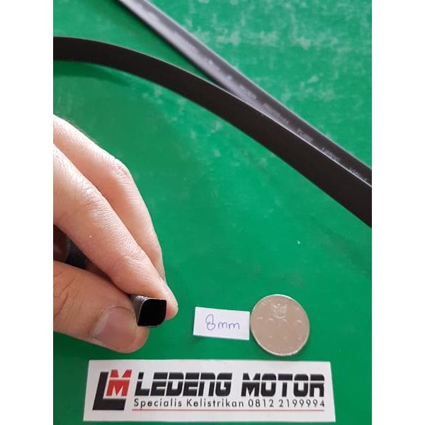 8mm Heat Shrink Selang Bakar Selongsong Isolasi Pelindung Kabel 1Meter LEDENG MOTOR
