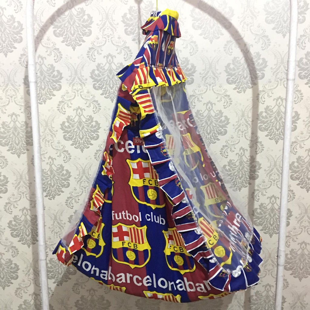 Ayunan Bayi | Kain Ayunan | Ayunan Karakter lengkap motif barcelona (1 KG isi 2 set)