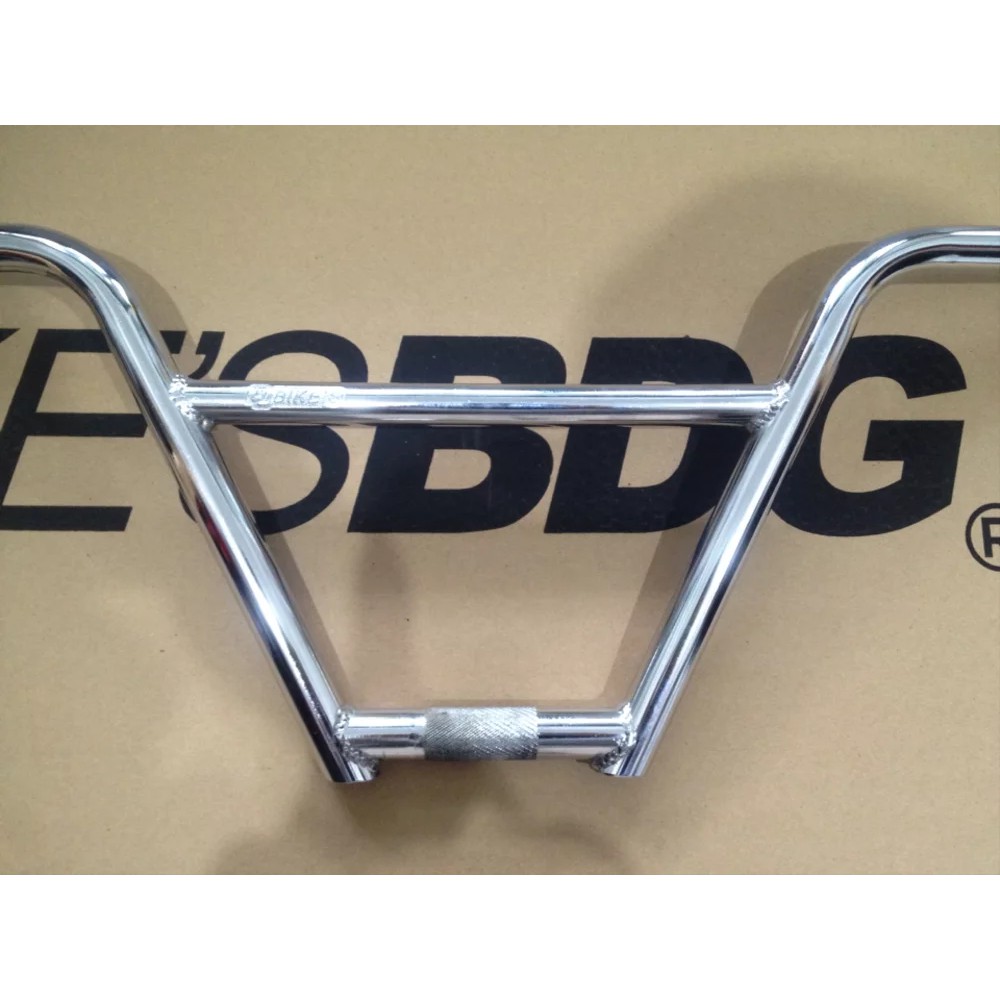 DJBIKESBDG BAR STANG BMX MODEL 4PC Chrome