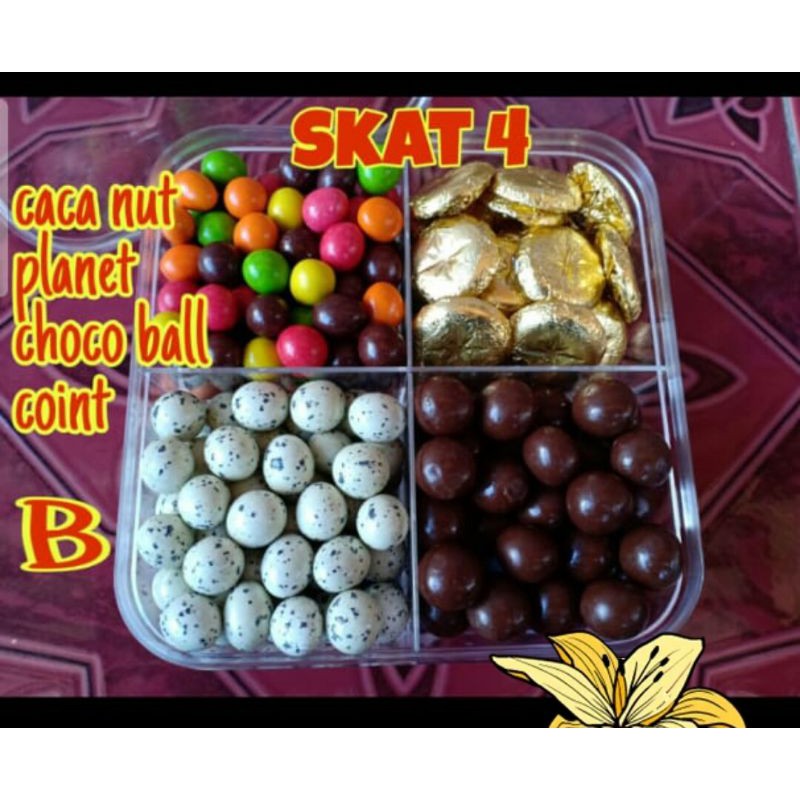 

paket coklat sekat 4