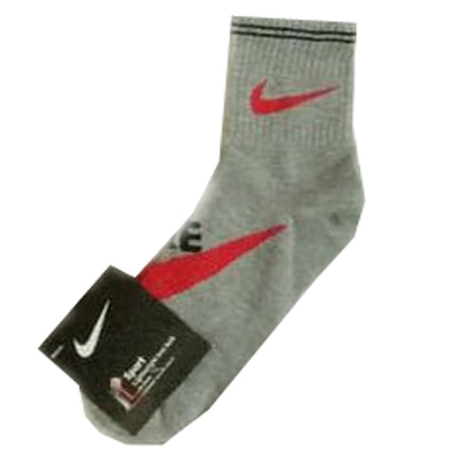 KAOSKAKI DIATAS MATA KAKI kaos kaki olahraga / sport / santai / kerja / casual murah-ATS MT KK NIKE ABU