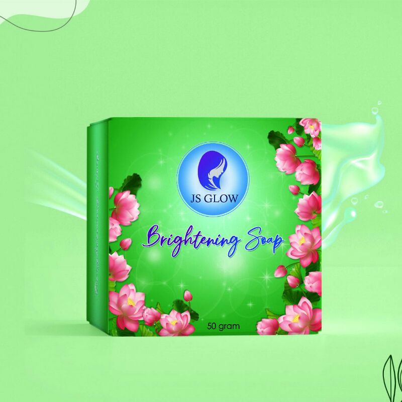 JS Glow Brightening Soap / Sabun Pemutih Wajah