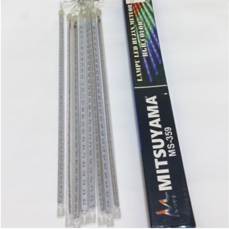 Barangunik2021-Lampu Meteor LED Warna Warni 50 cm Hujan Meteor Mitsuyama MS-359