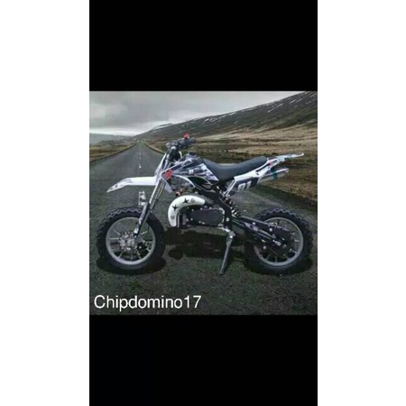 MOTOR MINI TRAIL MT2 DOUBLE STATER ~ 50 CC ~ MAINAN CROSS ANAK