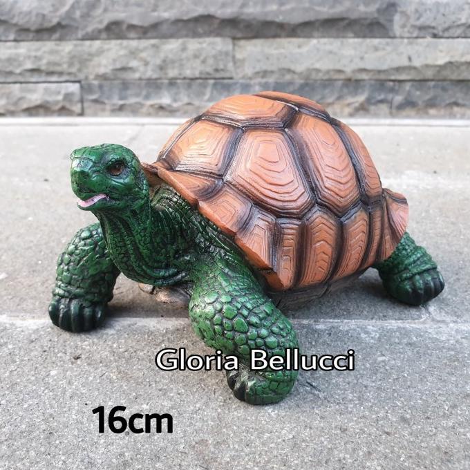 patung pajangan kura kura indian star miniatur kura2 sulcata READY STOK