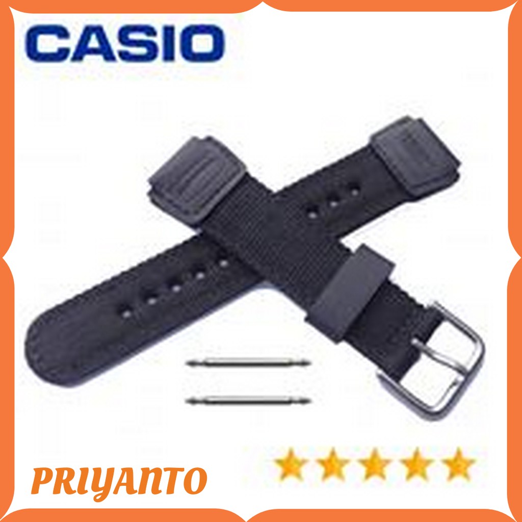 Tali Jam Tangan Canvas Casio G-shock DW6900 DW6600 G5600 Original OEM Free Pen