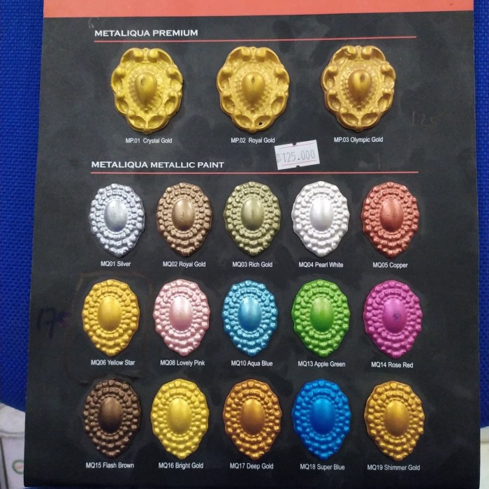 

kayucat- cat metaliqua 250cc | cat metalik | cat emas | promo cuci gudang - 1 silver -cat kayu