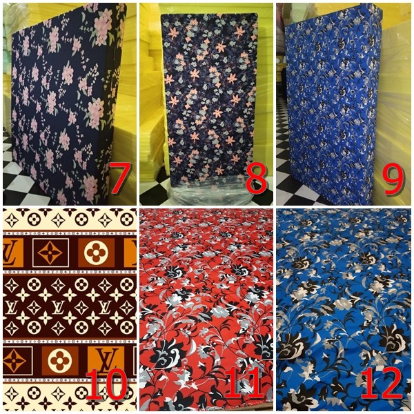 Sarung Kasur Busa Sprei Resleting Inoac Royal king size 180x200x20 cm Bahan Adem Banget