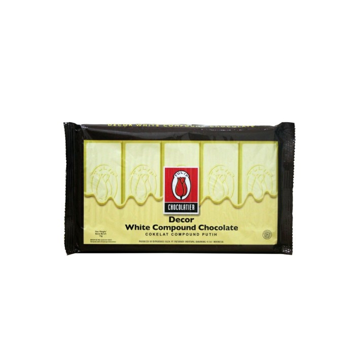 

Siap Kirim Tulip Decor White Compound Chocolate Cokelat Putih Decor Dekor 1Kg