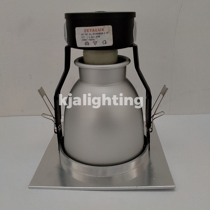 DOWNLIGHT IB INBOW 4IN 4 INCH SILVER PERSEGI DL81