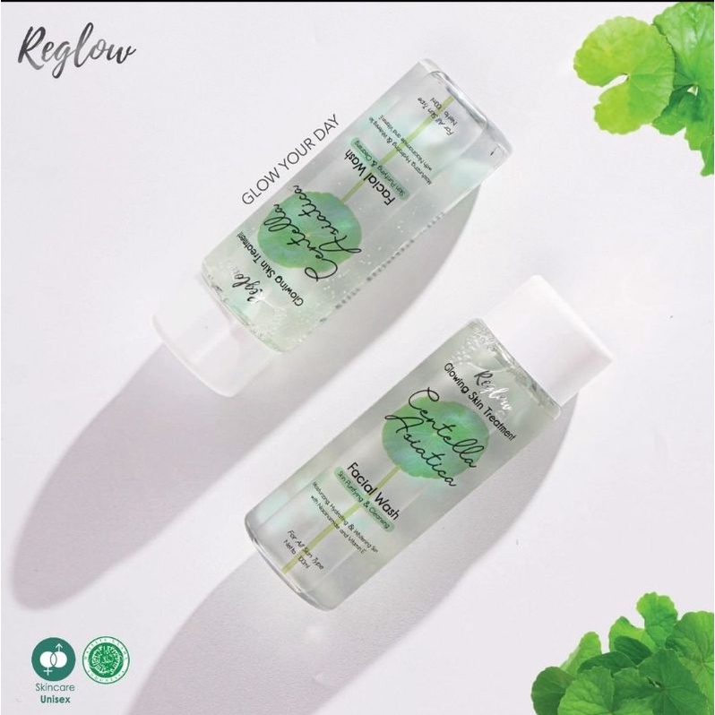 Reglow Facial Wash Sabun Pembersih Kulit Wajah Perawatan Kulit 100 ml