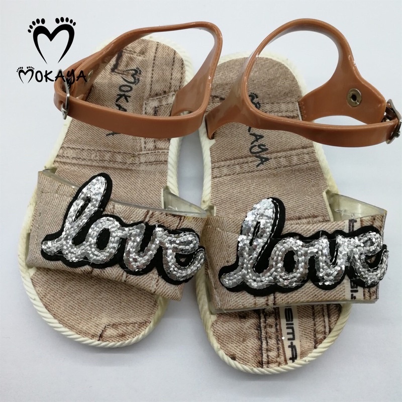 Sandal Anak Perempuan Mokaya Love Blink
