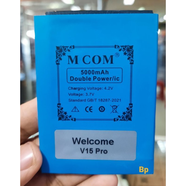 Baterai welcome Note 3 Mini / Welcome M10 Plus V.2 / Welcome M30 / Welcome V15 Pro / Welcome S23 Double Power