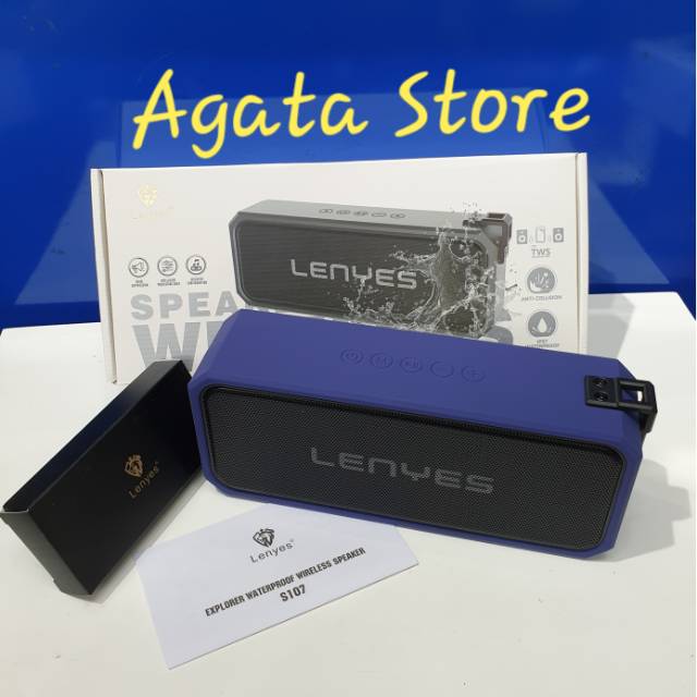 Lenyes S107 Speaker Bluetooth Waterproof Original Wireless Speaker Lenyes S107 Anti Air Ori New