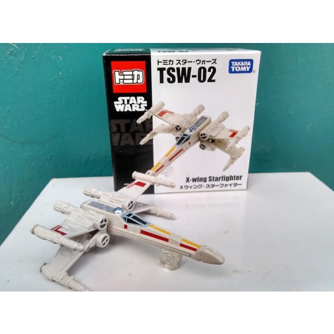 Tomica Star Wars Tsw-02 X-Wing Starfighter Diecast Miniatur Pesawat