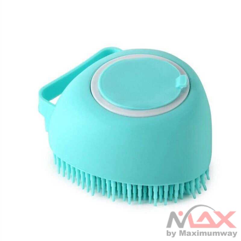 Spons Mandi / Sikat Badan Silikon / Shower brush / Sikat Mandi Silikon Dispenser portable Bath Brush With Hook Soft Silicone Baby Showers Cleaning Mud Dirt Remover Massage Back Scrub Showers Bubble Non-toxic Brushes