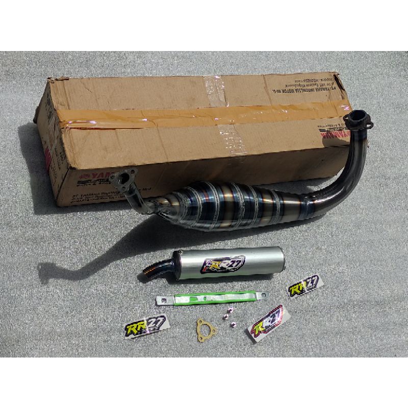 Knalpot rxking knalpot PDK Scorpio Rx king 2tak RR27 EXHAUST // suara garing istimewa rx king rxz Rx