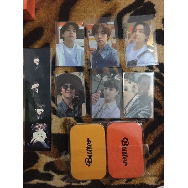 [READY STOCK] PHOTOCARD BTS BUTTER POB WEVERSE TAEHYUNG V JIN JUNGKOOK LUCKYDRAW LD RM PHOTOSTRIP PC