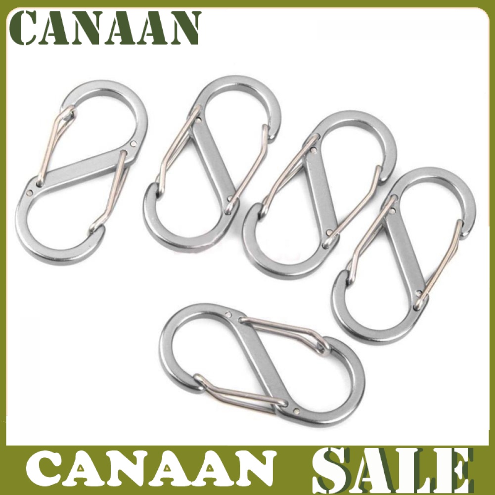 canaan 8 Shape Buckle Keychain Outdoor Camping Climbing Fast Hanging Hook Carabiner