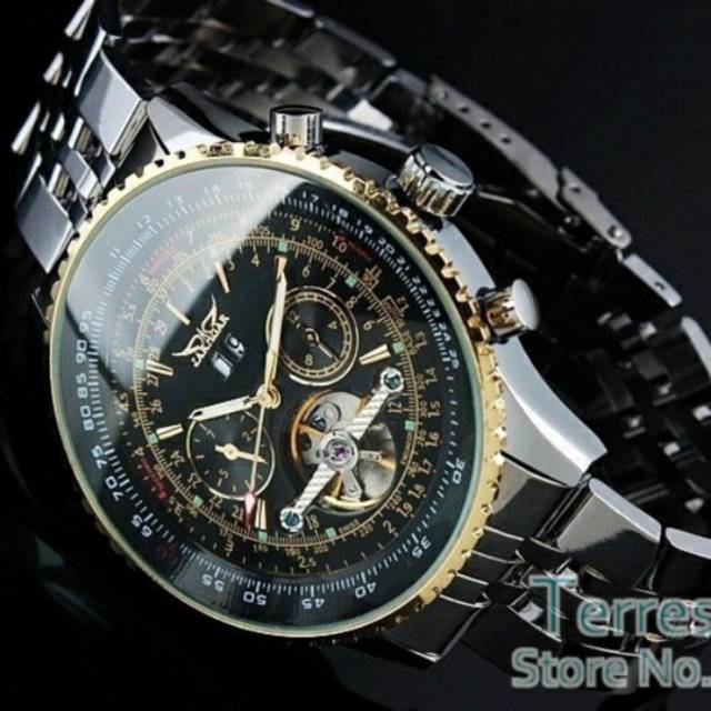 Jam Tangan Pria / Cowok Jaragar Mechanical Automatic Watch