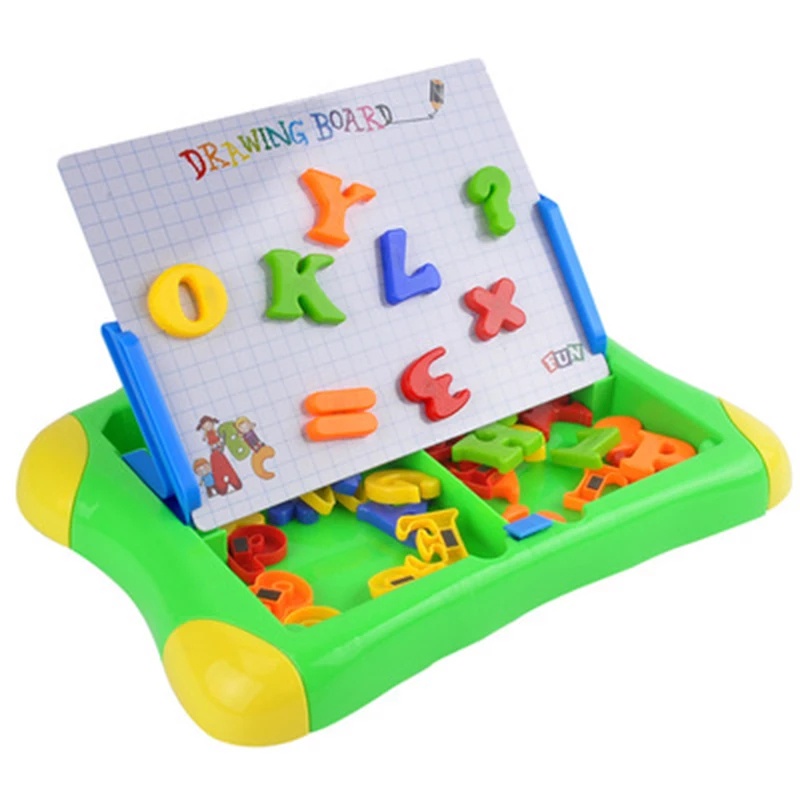 Jual Mainan Edukasi Papan Tulis Magnetic Learning Case Membaca Menulis ...