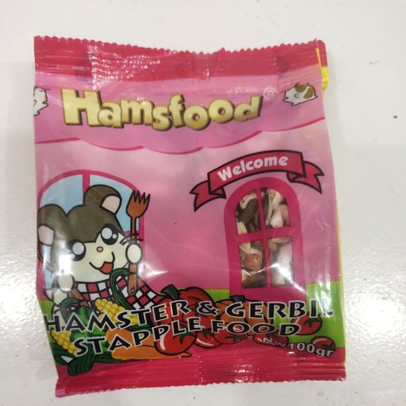 Hamsfood 100gr makanan hamster 100gr