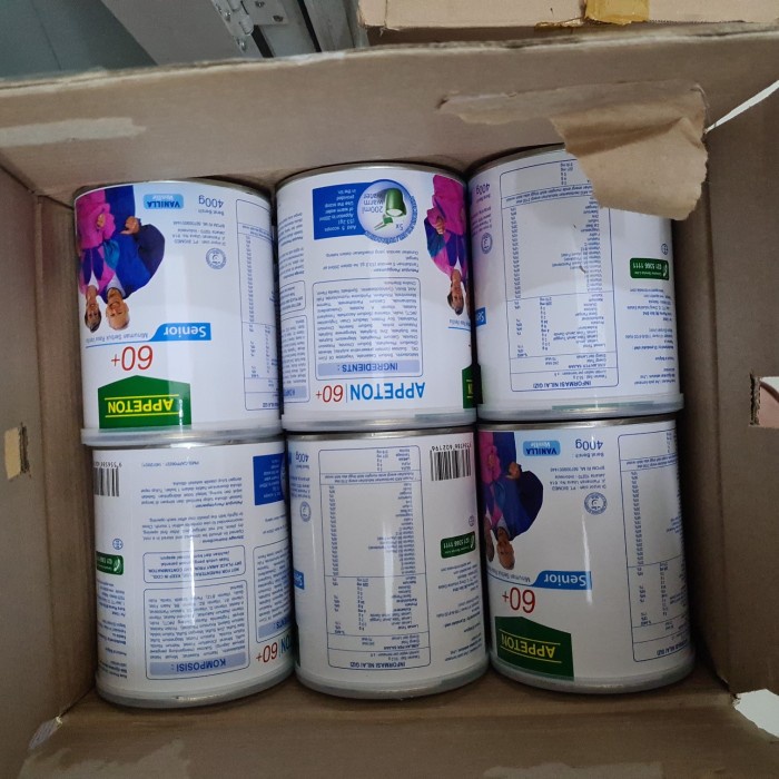 

Badanberat- Appeton 60+ Isi 450Gr -Penambah-Berat-Badan.