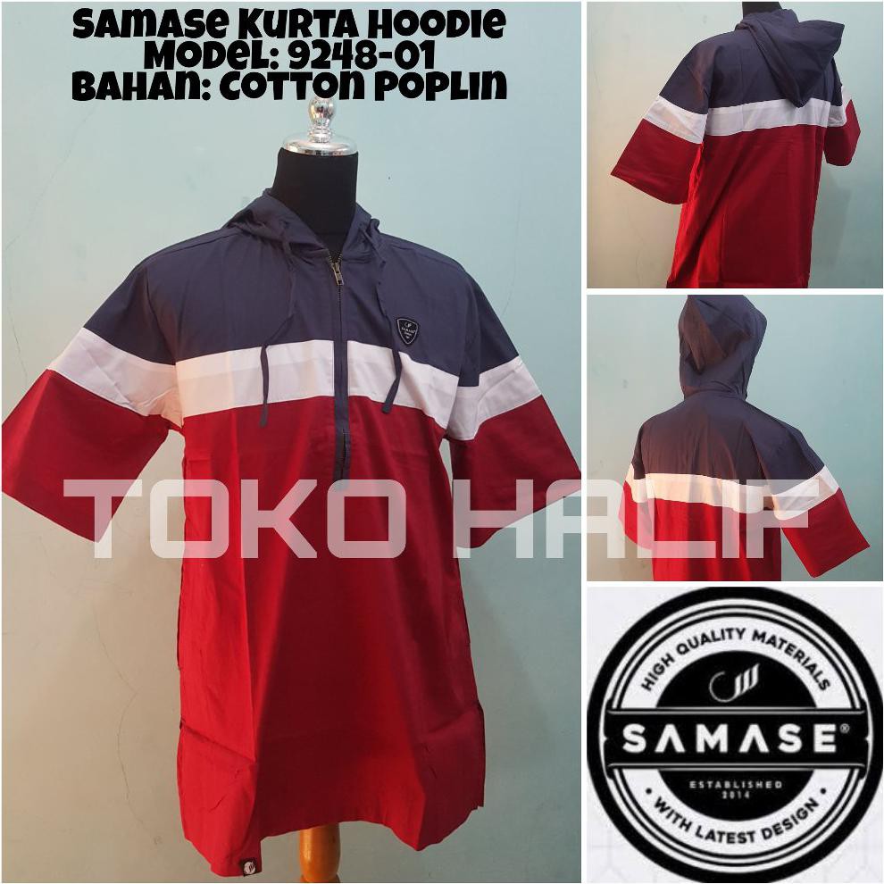 Termurah Kemeja Koko Kemko Kurta Samase Hoodie Lengan Pendek
