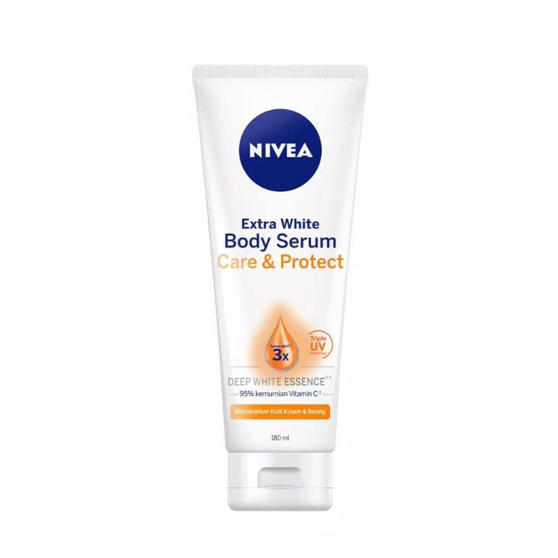 Nivea Body Serum Extra White / Care &amp; Protect / Radiant Smooth / Instant Glow / Anti Age 180ml | Super Vitamin Skin Food 100ml