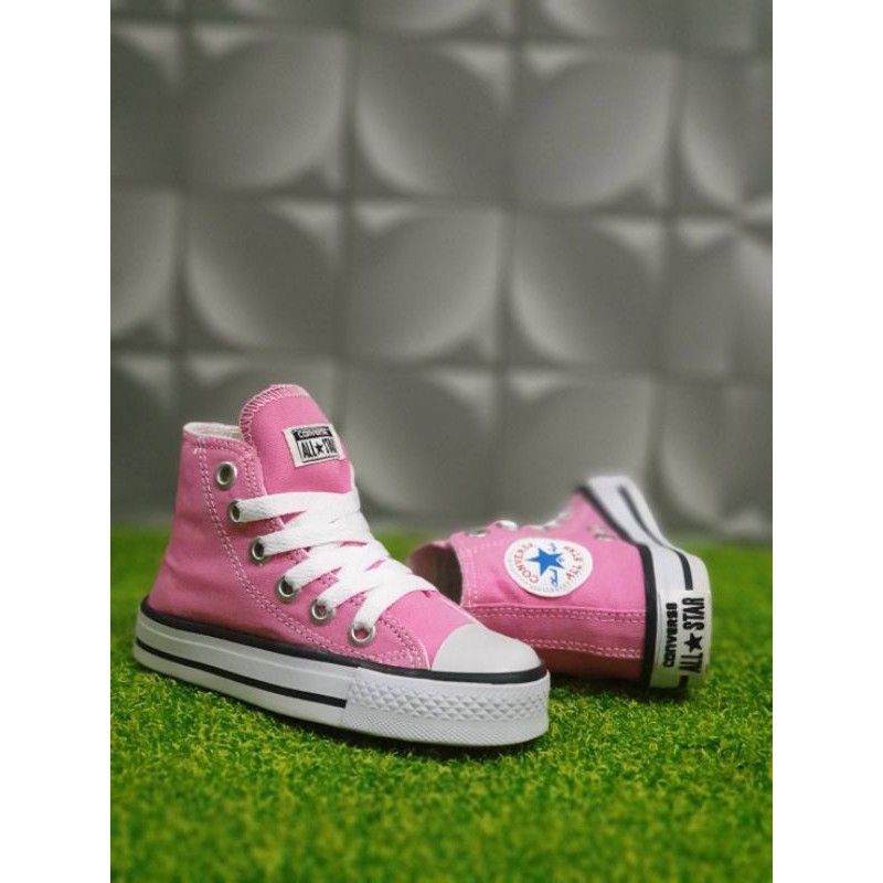 SEPATU CONVERSE ANAK MURAH PREMIUM QUALITY CONVERSE TINGGI ANAK HITAM