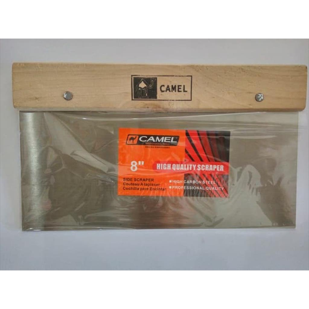 Khrsma JKT - Kape Gypsum Kayu 8" Scrap Dempul CAMEL Alat Perata Dempul Nat Lantai