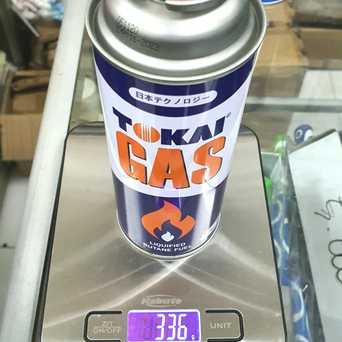 Kaleng Gas Tokai 235 Gram Untuk Refil Kompor Portable