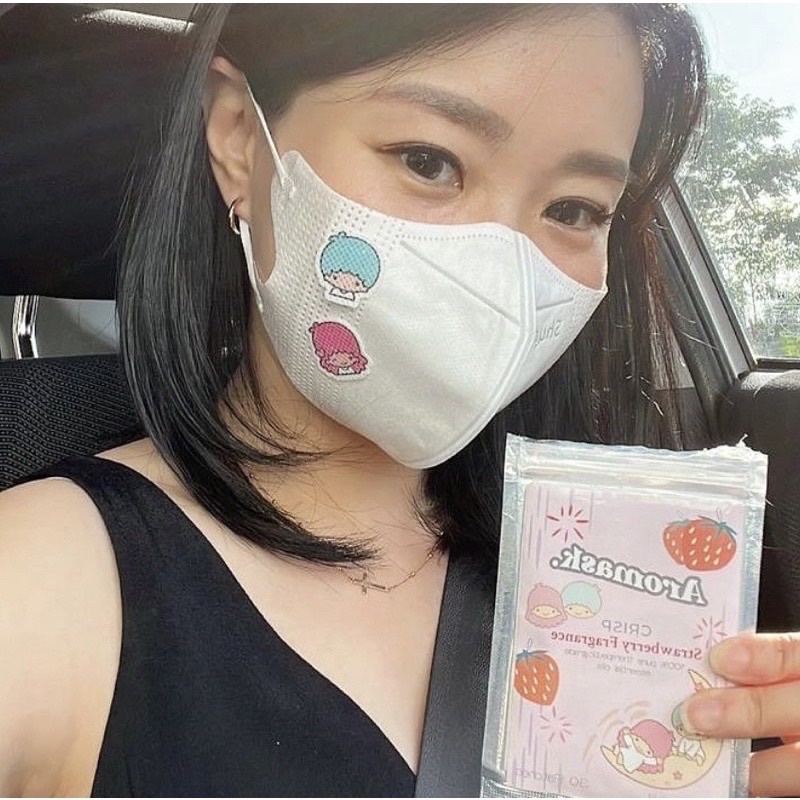 Aromask Sticker Masker Aroma Patch Freshcare Eucalyptus Patch Gietin