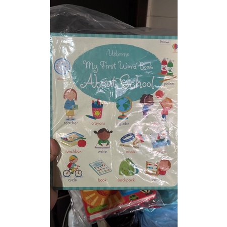 

My First Word Book About School